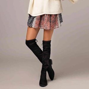 Charles David Gunter Over the Knee Boots